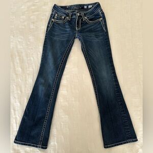 Miss Me Dark Blue Boot Cut Jeans